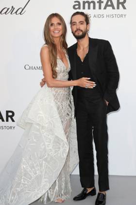 Cannes - amfAR Gala Heidi Klum and Tom Kaulitz arrive at the amfAR Gala Cannes 2018 at Hotel du Cap-Eden-Roc on May 17, 2018 in Cap d Antibes, France. Photo by Shootpix ABACAPRESS.COM Antibes France  Copyright: xShootpix ABACAx 637416_272 Shootpix ABACAx 637416_272