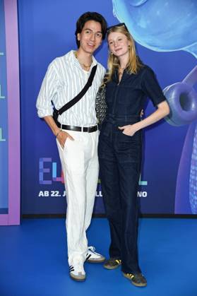 Trixi Giese with husband Samy Neo at the German premiere of ELEMENTAL at the cinema in the Kulturbrauerei on 18 06 2023