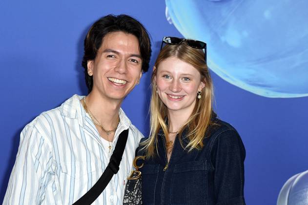 Trixi Giese with husband Samy Neo at the German premiere of ELEMENTAL at the cinema in the Kulturbrauerei on 18 06 2023
