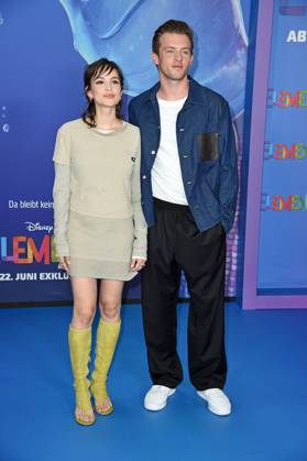 Emilia Schüle, Jannis Niewoehner at the German premiere of ELEMENTAL at the cinema in the Kulturbrauerei on 18 06 2023