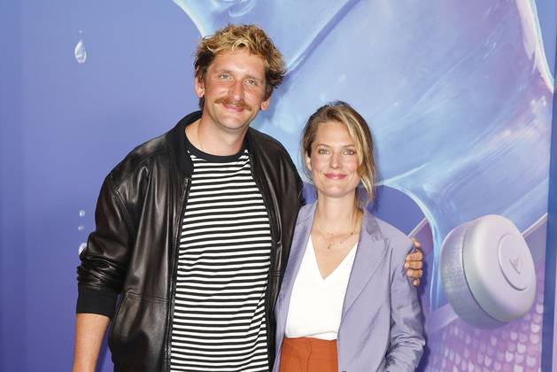 Sebastian Schwarz and Marie Burchard at the Elemental Disney movie premiere on 18 06 2023 in Berlin Disneys Elemental movie premiere in Berlin