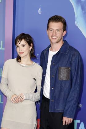 Emilia Schuele and Jannis Niewoehner at the Elemental Disney cinema premiere on 18 06 2023 in Berlin Disneys Elemental movie premiere in Berlin
