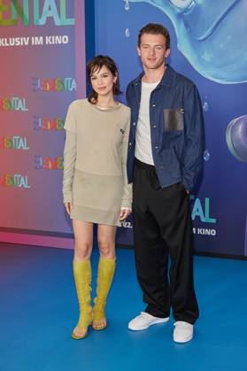 Emilia Schuele and Jannis Niewoehner German premiere of ELEMENTAL at the cinema of the Kulturbrauerei in Berlin on 18 06 2023 German premiere ELEMENTAL