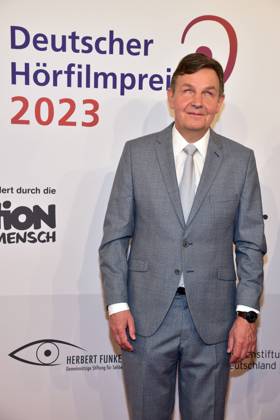 21 German Hearing Film Award 2023 GF, dbsv andreas bethke arrival, to the 21 German Hearing Film Award 2023 in Berlin on 18 06 2023. Photopress Mueller Photopress Mueller
