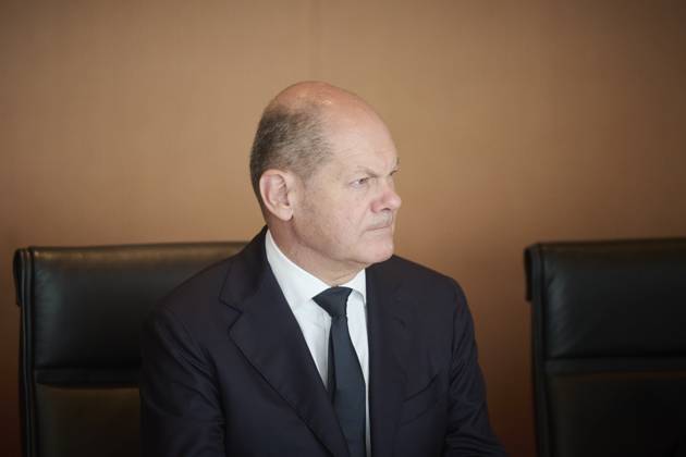 Berlin, Cabinet meeting of the Federal Government in the Federal Chancellery Cabinet meeting of the Federal Government on 21 06 2023 in the Federal Chancellery in Berlin In the picture Olaf Scholz Federal Chancellor, SPD Berlin Federal Chancellery Berlin Germany