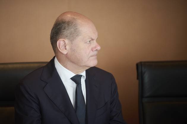 Berlin, Cabinet meeting of the Federal Government in the Federal Chancellery Cabinet meeting of the Federal Government on 21 06 2023 in the Federal Chancellery in Berlin In the picture Olaf Scholz Federal Chancellor, SPD Berlin Federal Chancellery Berlin Germany