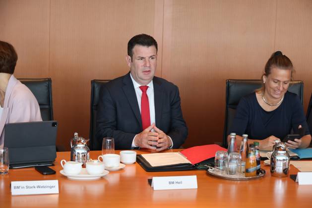 Federal Cabinet Berlin Scholz 21 06 2023, Germany, Berlin,Federal Cabinet, Chancellor Olaf S