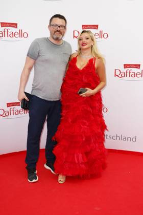 Evelyn Burdecki and her brother Thomas at the Raffaello Summer Day Event on 21 6 2023 in Berlin Raffaello Summer Day Event 2023 in Berlin