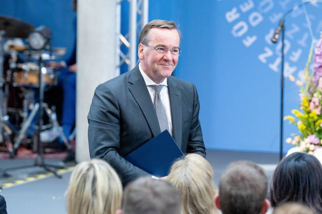 Peacekeeping Day at the Bundestag, Defense Minister Pistorius Peacekeeping Day at the Bundestag, Paul Löbe Haus, 22 6 2023, Defense Minister Pistorius Berlin Berlin GER