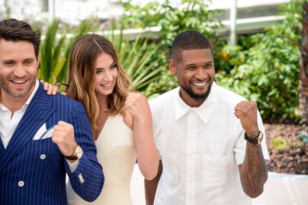 Cannes - Hands Of Stone Photocall Ana De Armas, Edgar Ramirez, Usher Raymond IV attending the photocall for the film Hands of Stone as part of the 69th Cannes Film Festival, at the Palais des Festivals in Cannes, southern France on May 16, 2016. Photo by Julien Zannoni APS-Medias ABACAPRESS.COM Cannes France Copyright: xZannonixJulien APS-Medias ABACAx 547122_045 ZannonixJulien APS-Medias ABACAx 547122_045