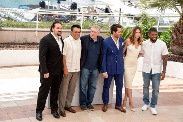 Cannes - Hands Of Stone Photocall Ana De Armas, Edgar Ramirez, Usher Raymond IV, Jonathan Jakubowicz, Roberto Duran, Robert de Niro attending the photocall for the film Hands of Stone as part of the 69th Cannes Film Festival, at the Palais des Festivals in Cannes, southern France on May 16, 2016. , Photo by Julien Zannoni APS-Medias ABACAPRESS.COM Cannes France Copyright: xZannonixJulien APS-Medias ABACAx 547122_048 ZannonixJulien APS-Medias ABACAx 547122_048