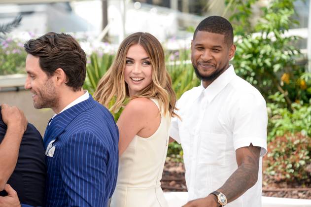 Cannes - Hands Of Stone Photocall Ana De Armas, Edgar Ramirez, Usher Raymond IV attending the photocall for the film Hands of Stone as part of the 69th Cannes Film Festival, at the Palais des Festivals in Cannes, southern France on May 16, 2016. Photo by Julien Zannoni APS-Medias ABACAPRESS.COM Cannes France Copyright: xZannonixJulien APS-Medias ABACAx 547122_049 ZannonixJulien APS-Medias ABACAx 547122_049