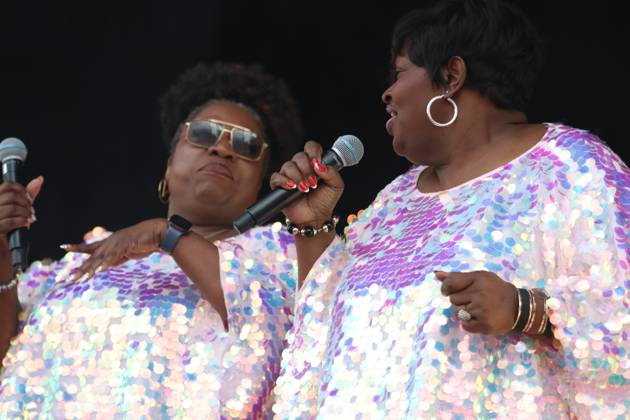 The Weather Girls performance at the Parkbühne Wuhlheide on 24 06 2023 at the Berlin Radio Open Air in Berlin Copyright: xmix1x