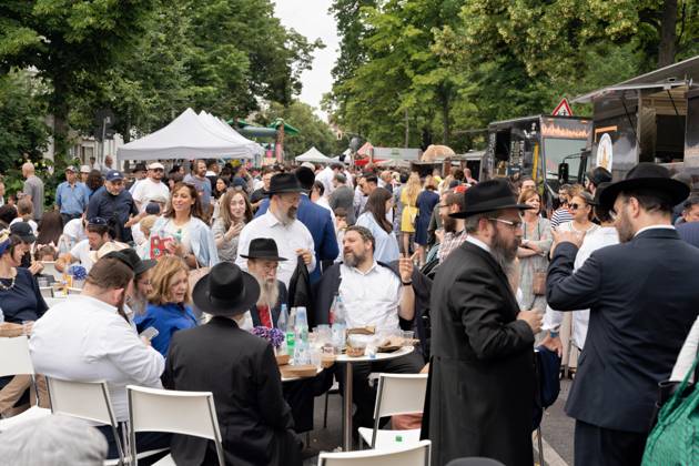 25 06 2023,Opening Pears Jewish Campus in Westfälische Straße in the Wilmersdorf district The campus is the largest Jewish building project in Germany to date and the first Jewish campus in Berlin after the Shoa The campus is named after the main sponsor, the British Pears Foundation Food and drink will be provided