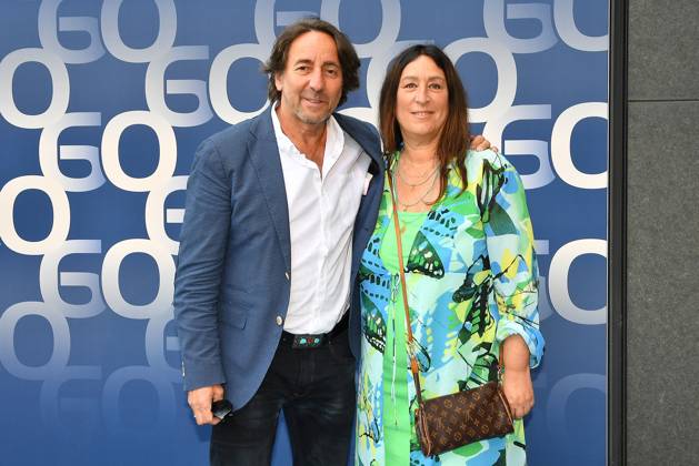 Dieter Landuris and his wife Natascha arriving at the ZDF Get Together Reception on 27 06 2023 at the Filmfest Muenchen ZDF Reception at the Filmfest Muenchen 2023