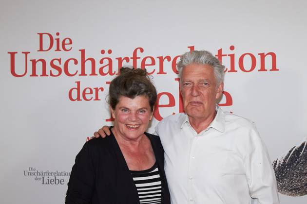 Max Moor with wife Sonja Moor Premiere of DIE UNSCHAERFERELATION DER LIEBE at the Delphi Filmpalast in Berlin on 28 06 2023 Premiere Die Unschärferelation der Liebe