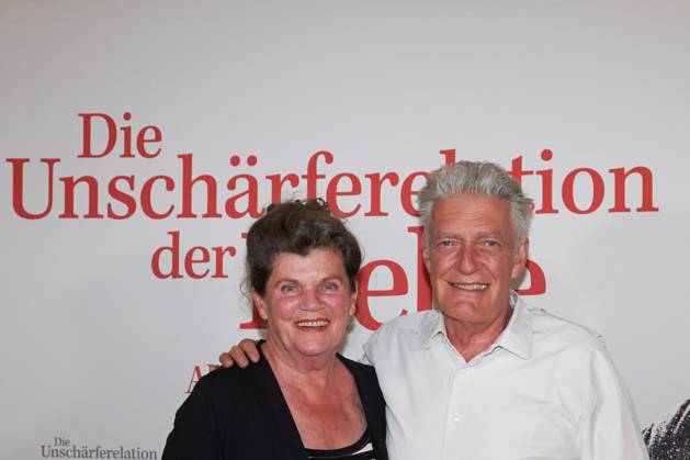 Max Moor with wife Sonja Moor Premiere of DIE UNSCHAERFERELATION DER LIEBE at the Delphi Filmpalast in Berlin on 28 06 2023 Premiere Die Unschärferelation der Liebe