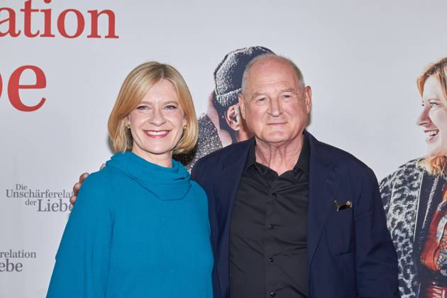 Caroline Peters and Burghart Klaußner Premiere of DIE UNSCHAERFERELATION DER LIEBE at the Delphi Filmpalast in Berlin on 28 06 2023 Premiere Die Unschärferelation der Liebe