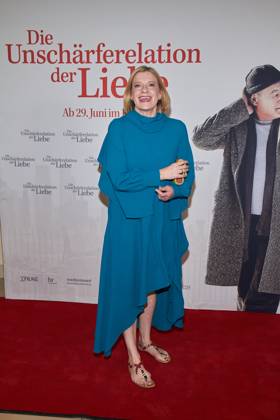 Caroline Peters Premiere of DIE UNSCHAERFERELATION DER LIEBE at the Delphi Filmpalast in Berlin on 28 06 2023 Premiere Die Unschärferelation der Liebe