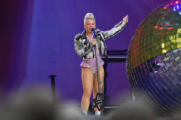 Pink live at a concert of her Summer Carnival Tour at Olympiastadion Berlin, 28 06 2023 Foto:xN.xKubelkax xFuturexImage