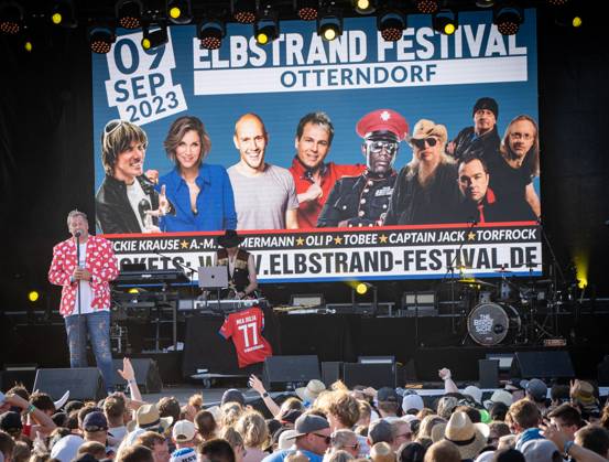 Elbstrand Festival Krautsand 2023 appearance of Sascha Loudovici from Chaos Team Elbstrand Festival Krautsand 2023 appearance of Sascha Loudovici from Chaos Team ,