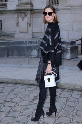 PFW Elie Saab Arrivals Olivia Palermo attending the Elie Saab show as part of the Paris Fashion Week Womenswear Fall Winter 2018 2019 in Paris, France on March 03, 2018. Photo by Aurore Marechal ABACAPRESS.COM Paris France  Copyright: xMarechalxAurore ABACAx 628048_004 MarechalxAurore ABACAx 628048_004