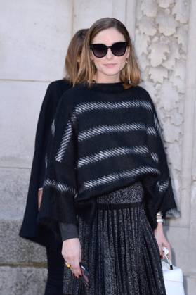 PFW Elie Saab Arrivals Olivia Palermo attending the Elie Saab show as part of the Paris Fashion Week Womenswear Fall Winter 2018 2019 in Paris, France on March 03, 2018. Photo by Aurore Marechal ABACAPRESS.COM Paris France  Copyright: xMarechalxAurore ABACAx 628048_006 MarechalxAurore ABACAx 628048_006