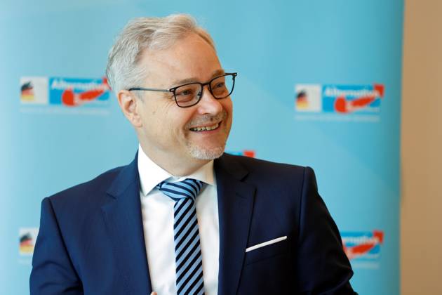 Marc Bernhard, AfD, Germany, Berlin, Reichstag, AfD session weekly press briefing