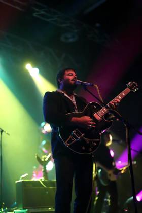 Angus Stone of the band Dope Lemon at a concert at Huxleys Neue Welt in Berlin, 5 July 2023 Dope Lemon concert Berlin