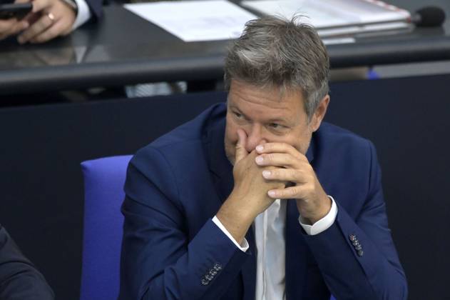 Robert Habeck at the 116 session of the German Bundestag in the Reichstag building Berlin, 07 07 2023 Foto:xF.xKernx xFuturexImage