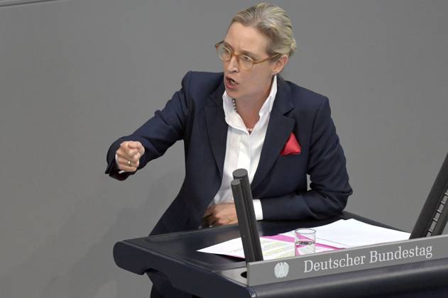 Alice Weidel in the 116 session of the German Bundestag in the Reichstag building Berlin, 07 07 2023 Foto:xF.xKernx xFuturexImage