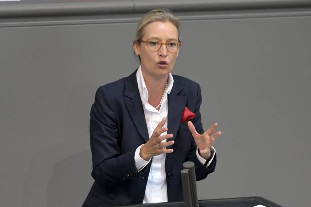 Alice Weidel in the 116 session of the German Bundestag in the Reichstag building Berlin, 07 07 2023 Foto:xF.xKernx xFuturexImage