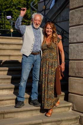 Event State Opera for All Dieter Didi Hallervorden with wife Christiane Zander at the State Opera for All on 08 07 2023 at the State Opera Berlin Copyright: xEventpressxKochanx