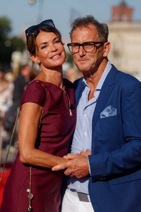 Event State Opera for All Gerit Kling with husband Wolfram Becker at the State Opera for All on 08 07 2023 at the State Opera Berlin Copyright: xEventpressxKochanx