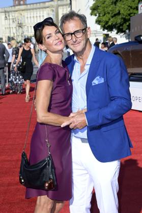 Gerit Kling with husband Wolfram Becker at the BMW X Staatsoper Unter den Linden event at the event Staatsoper für alle with Don Carlo as a live broadcast on the Bebelplatz Berlin, 08 07 2023 Foto:xF.xKernx xFuturexImage