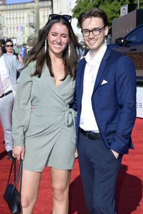 Leon Kling with girlfriend at the BMW X Staatsoper Unter den Linden event at the event Staatsoper für alle with Don Carlo as live broadcast on Bebelplatz Berlin, 08 07 2023 Foto:xF.xKernx xFuturexImage