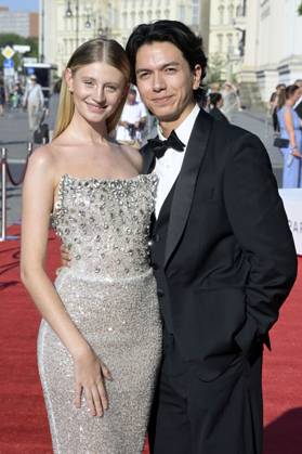 Trixie Giese with husband Samy Neo at the BMW X Staatsoper Unter den Linden event at the event Staatsoper für alle with Don Carlo as live broadcast on Bebelplatz Berlin, 08 07 2023 Foto:xF.xKernx xFuturexImage