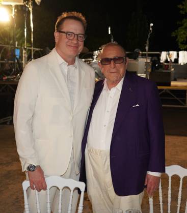 ischia global film festival awards women s evening brendan fraser with clive davis ischia global film festival awards women s evening  Copyright: xEUGENIOxBLASIOx xipa-agency.netx xeugenioxblasiox IPA_IPA39199887