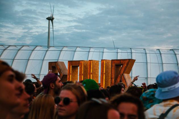 Illustration picture shows festival-goers during the second day of the 2023 edition of the Dour festival in Dour, on Thursday 13 July 2023. The festival takes place from 12 to 16 July.  JUSTINxNAMUR 70575345