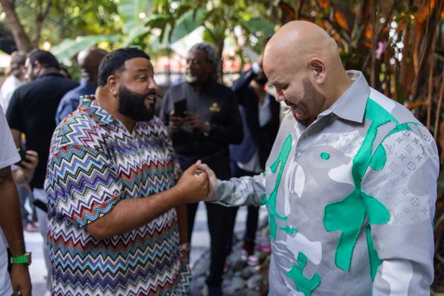 Celebrities At We The Best Foundation Golf Classic VIP Reception. Featuring: DJ Khaled & Fat Joe Where: Miami, Florida, United States When: 19 Jul 2023 Credit: Seth Browarnik startraksphoto.com Copyright: xRichardxAlvarezx 52904791 EDITORIAL USE ONLY. NOT FOR USE BY NEWSPAPERS BASED IN THE UK.