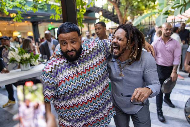 Celebrities At We The Best Foundation Golf Classic VIP Reception. Featuring: DJ Khaled & Rohan Marley Where: Miami, Florida, United States When: 19 Jul 2023 Credit: Seth Browarnik startraksphoto.com Copyright: xRichardxAlvarezx 52904801 EDITORIAL USE ONLY. NOT FOR USE BY NEWSPAPERS BASED IN THE UK.