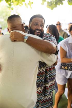 Celebrities At We The Best Foundation Golf Classic VIP Reception. Featuring: DJ Khaled Where: Miami, Florida, United States When: 19 Jul 2023 Credit: Seth Browarnik startraksphoto.com Copyright: xRichardxAlvarezx 52904818 EDITORIAL USE ONLY. NOT FOR USE BY NEWSPAPERS BASED IN THE UK.