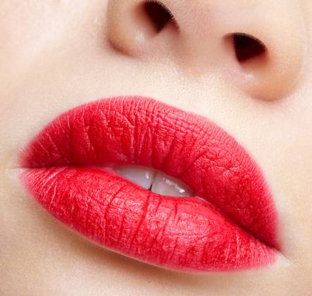 Closeup macro portrait of female part of face. Human woman red lips with day beauty makeup Human mouth and nose. Closeup macro portrait of female part of face. Woman red lips with day beauty makeup. ,model released, Symbolfoto Copyright: xZoonar.com SergxZastavkinx(SergeyxPristyazhnyuk)x 20467825 ,model released, Symbolfoto ,property released