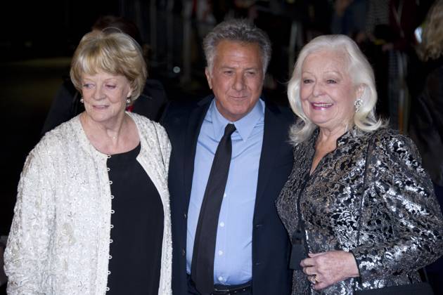 Quartet Premiere - London Maggie Smith, Dustin Hoffman and Dame Gwyneth Jones attend the Quartet premiere as part of the 56th BFI London Film Festival at Odeon Leicester Square, in London, UK, on october 15, 2012. Photo by Aurore Marechal ABACAPRESS.COM London United Kingdom  Copyright: xMarechalxAurore ABACAx 338496_010 MarechalxAurore ABACAx 338496_010 