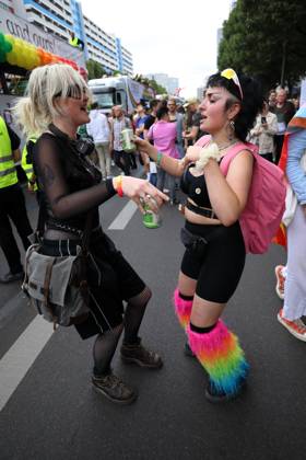 CHRISTOPHER STREET DAY 2023 BERLIN PRIDE 2023 CSD Berlin On July 22,
