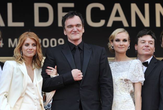 62nd Cannes Film Festival - Inglourious Basterds Screening Diane Kruger, Quentin Tarantino, Melanie Laurent and Mike Myers arriving for the screening of Inglourious Basterds during the 62nd Cannes Film Festival at the Palais des Festivals in Cannes, France on May 20, 2009. Photo by Nebinger-Orban ABACAPRESS.COM Cannes France  Copyright: xNebinger-Orban ABACAx 188469_125 Nebinger-Orban ABACAx 188469_125 