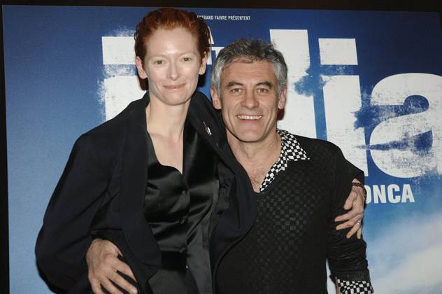 Julia Premiere - Paris Actress Tilda Swinton and director Erick Zonca attend the premiere of Julia held at Gaumont Marignan in Paris, France on March 3, 2008. Photo by Giancarlo Gorassini ABACAPRESS.COM Paris France  Copyright: xGorassinixGiancarlo ABACAx 146237_05 GorassinixGiancarlo ABACAx 146237_05 