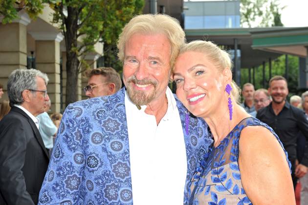 Kimmig Entertainment GmbH 50 years company anniversary Thomas Gottschalk and Karina Mroß on the occasion of the 50 years company anniversary of Kimmig Entertainment GmbH on 23 08 2023 in Europapark Rust 20230823MWI94957