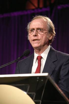 66th Annual National Book Awards Ceremony & Dinner Don DeLillo, accepts his Medal for Distinguished Contribution to AMerican Letters at the 66th Annual National Book Awards Ceremony & Dinner on November 18, 2015 2015 at Cipriani Wall Street in New York City, New York, USA., Credit:Robin Platzer Twin Images Avalon United States of America, New York  Copyright: xRobinxPlatzer TwinxImagesx xAvalonx 0504089871