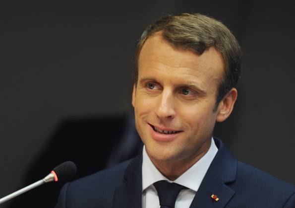 French President Emmanuel Macron speaking at the United Nations in New York French President Emmanuel Macron speaking at the United Nations in New York, Credit:Dennis Van Tine Avalon Copyright: xDennisxVanxTinex xAvalonx 0509336887